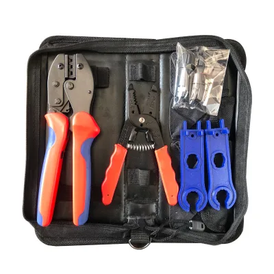Solar PV Crimping Tools Set 2.5mm2 4mm2 6mm2 LY-2546B Solar Panel Connection Crimping Tool Kits