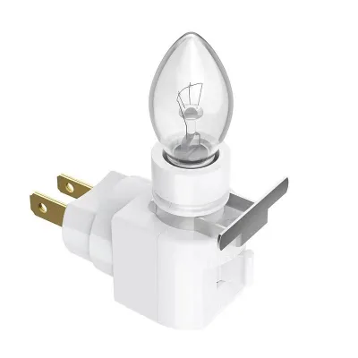 Usa E12 Caliber Night Light Wall Lamp Holder E12 Socket Plug