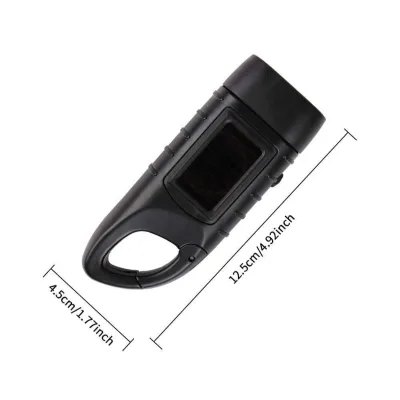 Best-Selling Portable Hand-Cranked Flashlight Led Solar Charging Emergency Portable Light Multi-Function Flashlight