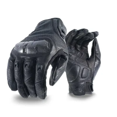 Motorbike Gloves Racing Safety Gloves Breathable Leather Racing Cycling Gloves Customized Logo Male Universal
