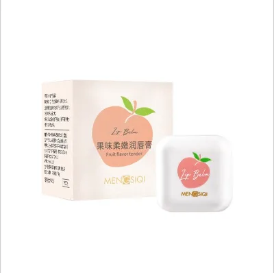 Custom Lip Balm Makeup Supplier Fast Dry Cute Plants Moist Ball Shape Organic Fruit Ice Cream Lip Balm