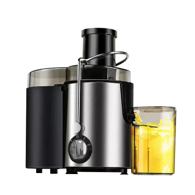 Cross-Border Commercial Automatic Large Diameter Stainless Steel Juicer Brushless Motor Eco-friendly Residue Juice Separator