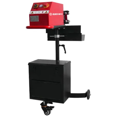 Automatic Two-in-One Car and Off-Car Brake Disc Aligner Red Auto Brake Lathe Workshop Equipment Vehicle Equipment