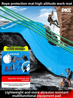 Canle Outdoor Aerial Work Rope Protection Mat Mountaineering Rock Climbing Ripping Descending Wear-resistant Thickened China