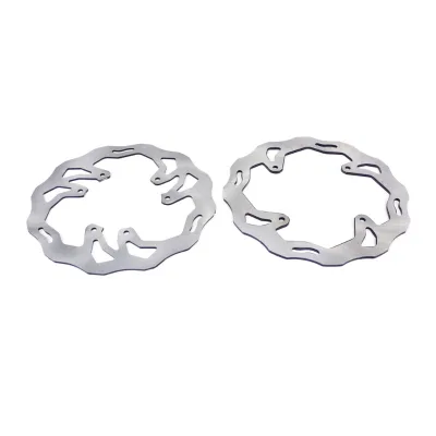 JFG Stainless Steel Motorcycle Front and Rear Disc Brake for HONDA CR125R CR CRF 250R CRF250X