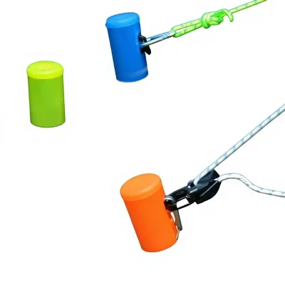 Outdoor Camping Battery-Powered LED Anti-trip Warning Light for Tent Pegs Guy Lines & Canopy Decorative Atmosphere Light