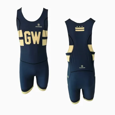 High Performance Compression Rowing Suit Anti-Wrinkle Quick Dry Crew Rowing Outfit for Men Women Athlete Racing