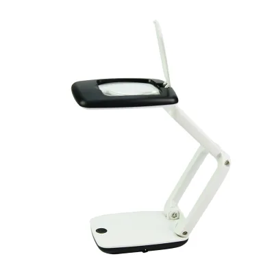 Folding Desktop Magnifier LED Magnifying Glass for Reading TH-7021