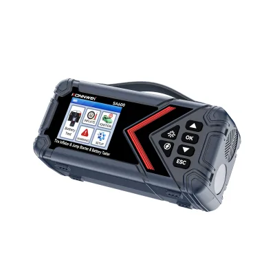 Compact Portable 1000mAh LED Light Smart Clamp Car Battery Charger Power Bank Jump Starter 1000A 12V 5L Gas 3L Diesel