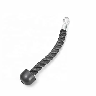 Nylon Single Grip Tricep Rope Gym Equipment Fitness Accessory for Sports & Entertainment