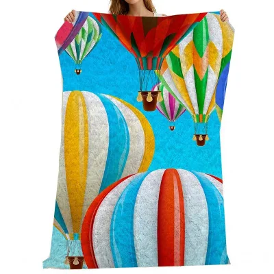 Bulk Wholesale Promotion Gift Good Selling Cozy Soft Plain Custom Sport Logo Blanket
