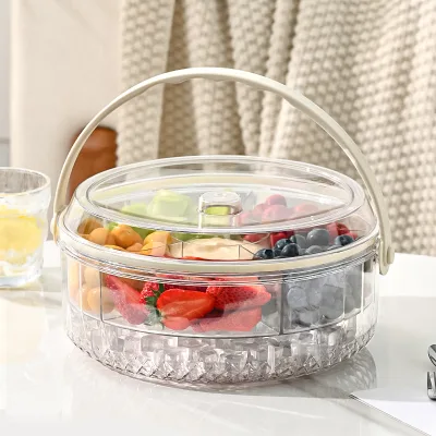 Chilled Preservation Fruit Box, Portable and Convenient Preservation Box, Camping and Outdoor Large Capacity Lunch Box