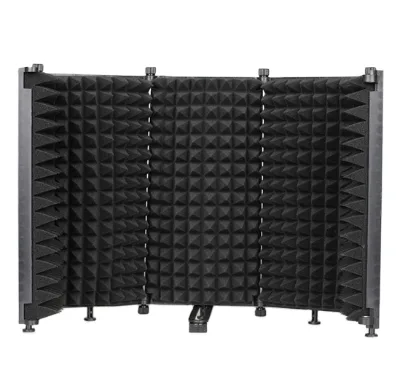 Newest Studio Microphone Acoustic Shield/Microphone Sound Reflection Filter/Professional Vocal Reflection Filter Sound Shield