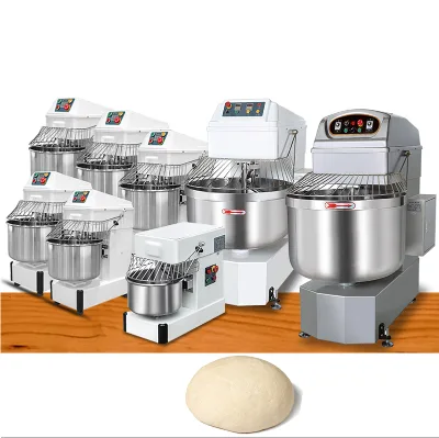 A Bakery Flour Wheat Atta Noodle Kneader 25 kg 10kg 20l 30l 40l 20kg Pizza Bread Spiral Dough Maker Mixer Kneader Making Machine