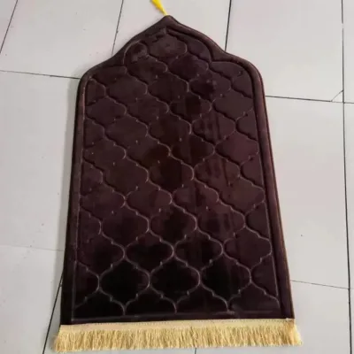 China Manufacturer Offers Solid Color Prayer Mats Eco Friendly Soft Prayer Mats