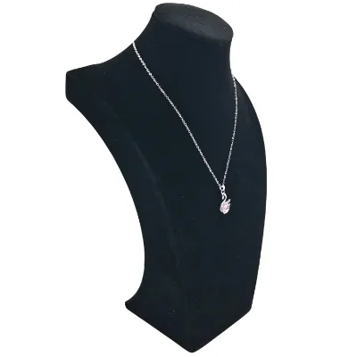 Jewelry Necklace Pendant Display Stand Velvet Neck Stands Jewelry Display Stand Necklace