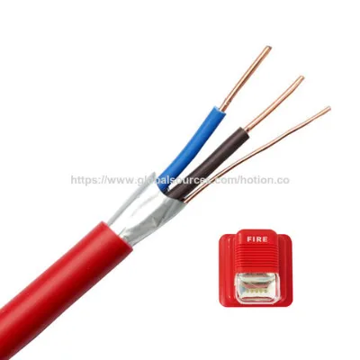 Customizable Flame Resistant Alarm Wire with Bare Copper Shielding for Telecommunication 300/500V