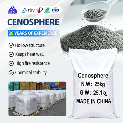 Low Density Hollow Microsphere Cenosphere for PP PE ABS Plastic Filling Raw Material