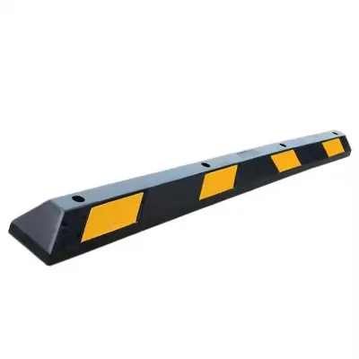1650mm Rubber Wheel Stopper Car Stopper Traffic Security Parking Wheel Stopper