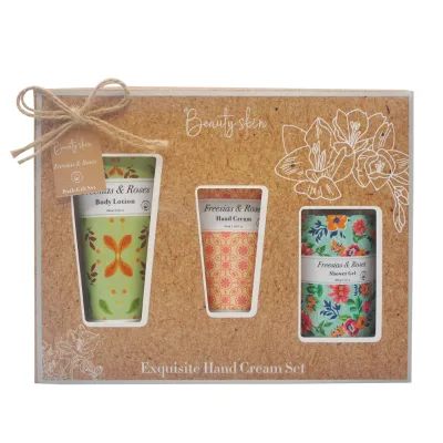 OEM/ODM New 2022 Garden Shower Gel Body Lotion Hand Cream Bath Gift Set
