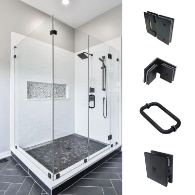 OEM ODM Stainless Steel Shower Room Kit, Used for the Hinges and Handles of Shower Rooms and Bathroom Shower Fixtures