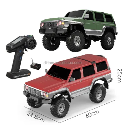Y60 Geared Ascent 1/10 Scale 4WD RC Off-Road Truck 11CH 2.4GHz & APP Control Climbing Car with Differential Lock&Light