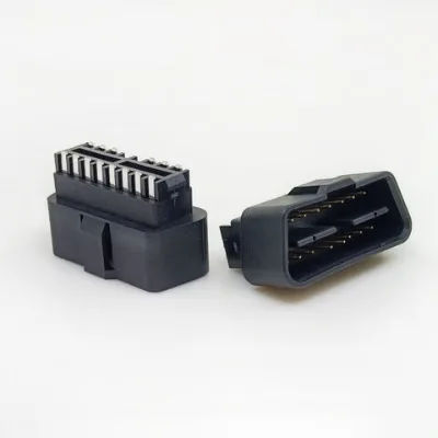 Customized 12V 24V Universal 16 Pin J1962 Obd Plug Obd2 Obdii Male Connector With Straight Pins For Automotive
