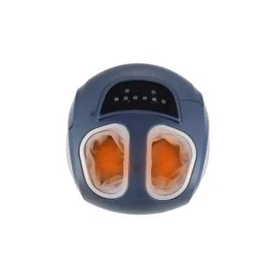Electric Shiatsu Foot Massager Roller Vibration Combo Press Button Control Customizable Timer