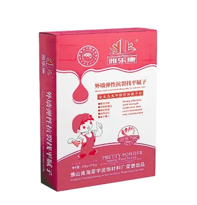 Outdoor Wall Waterproof Crack Resistant Leveling Environmentally Friendly Easy to Construct Luxurious Elastic Putty Powder
