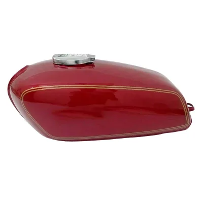 New Arrival Motorcycle Spare Parts Fuel tank RX100 Petrol Gas Fuel Tank Red With Chrome Lid Cap for RX100 RX135