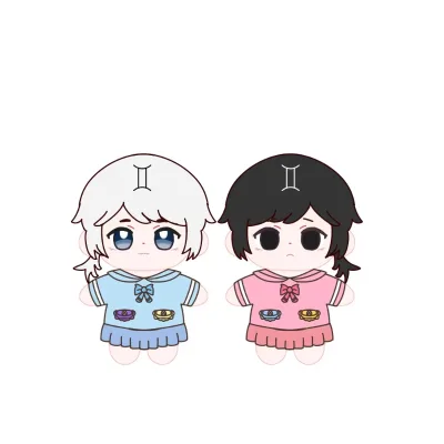 Fashion Cute Gift Custom Designer Toy Anime Plush Twelve Constellations Character Stuffed Mascot