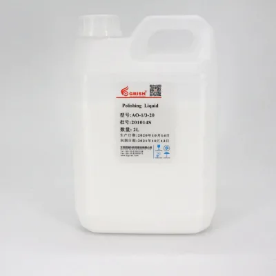 Multi-Step Grinding Polishing Slurry Set for GaAs Semiconductor Wafer Processing