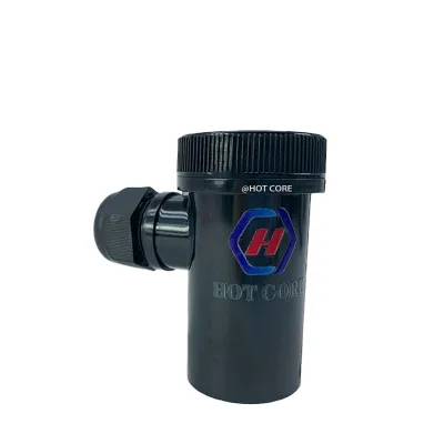 New Product Electrical Titanium Tube Bakelite Cover Black Line protection Box Cable Connecting Boxes