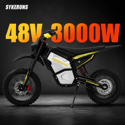 SYKERUNS X5  Heavy Duty Electric Motorbike Rugged Frame Professional Off-Road US Spot Goods