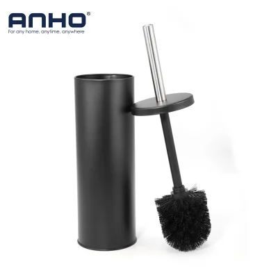 Bathroom Toilet Cleaner Scrubber Brush and Holder Set