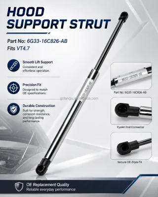 for Aston Martin 6G33-16C826-AB Car Accessories Metal Front Door Support Strut Car Door Strut