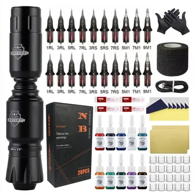 Tattoo Machine Kit With Complete Auxiliary Materials