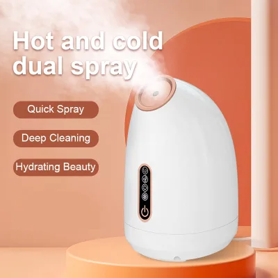 Multifunction High Frequency Professional Hot and Cold Sprayer Facial Steamer Nano Vapozone Aromatherapy Face Steamer