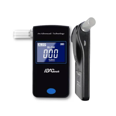 Big LCD Alcohol Tester test Meter with Rechargeable Battery Drivaid