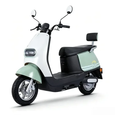 E-MARK Certified Fairy Mini Retro Electric Scooter 1500W Front Disc Brake Ladies Commuter Moped