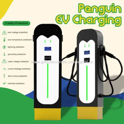 Dual Gun Smart 44kW EV Charger with IP54 Protection
