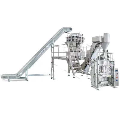 Original Manufacturer VFFS Grains Beans Cereal Pet Food Shredded Coconut Tortellini Frozen Food Packing Bagging Machine