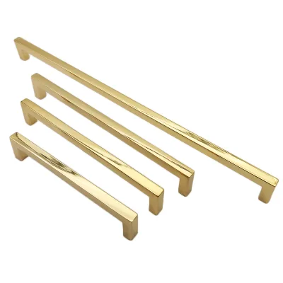 China Manufacture Meta Shower Door Handle Kitchen Cabinet Handles Luxury