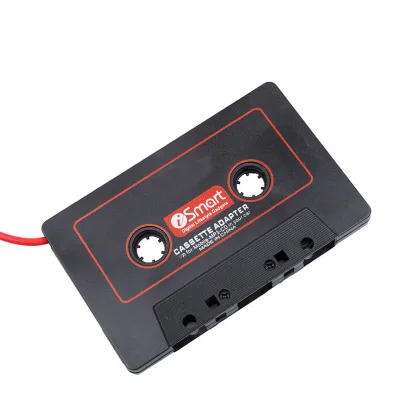 Customized Cheap Tape Black Mp4/Mp3 Mobile Phone Audio New Style Car Cassette Converter