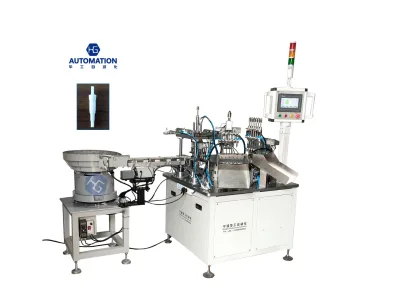Factory Export HG Fully Automatic Perfume Spray Pump Testing Machine & Production Line 220V/380V 60~100/min Capacity