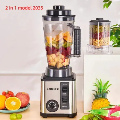 2035 Multifunctional 2 IN1 Wall-Breaking Cooking Machine Large Capacity Household Juicer Meat Grinder Sand Ice Machine Mixer