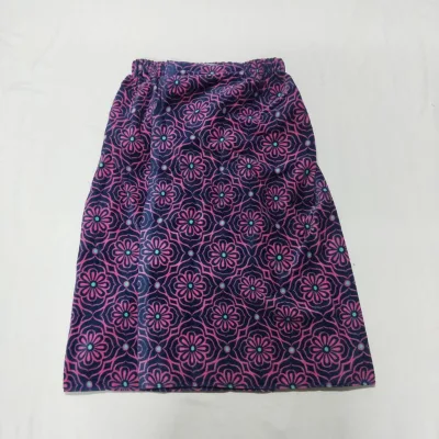 100% Cotton Velour Reactive Printed Design Sexy Bath Towel Dress