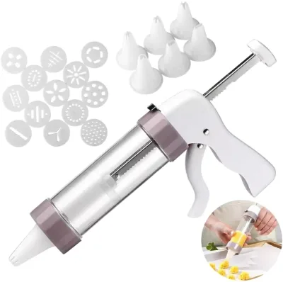 2024 New Arrival Small Home Custom Mini Spritz Cookie Press Manual Cookies Cutter Mould Press Biscuit for Kitchen Gadgets