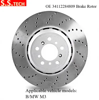 Wholesale Favorable Price Cast Iron OE 34112284809 Brake Discs for B/MW M3