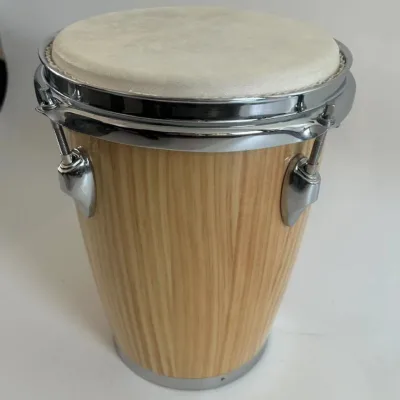 8-Inch Conga Hand Drum for Youngsters Early Childhood Musical Instrument Tambourine for Percussion Training